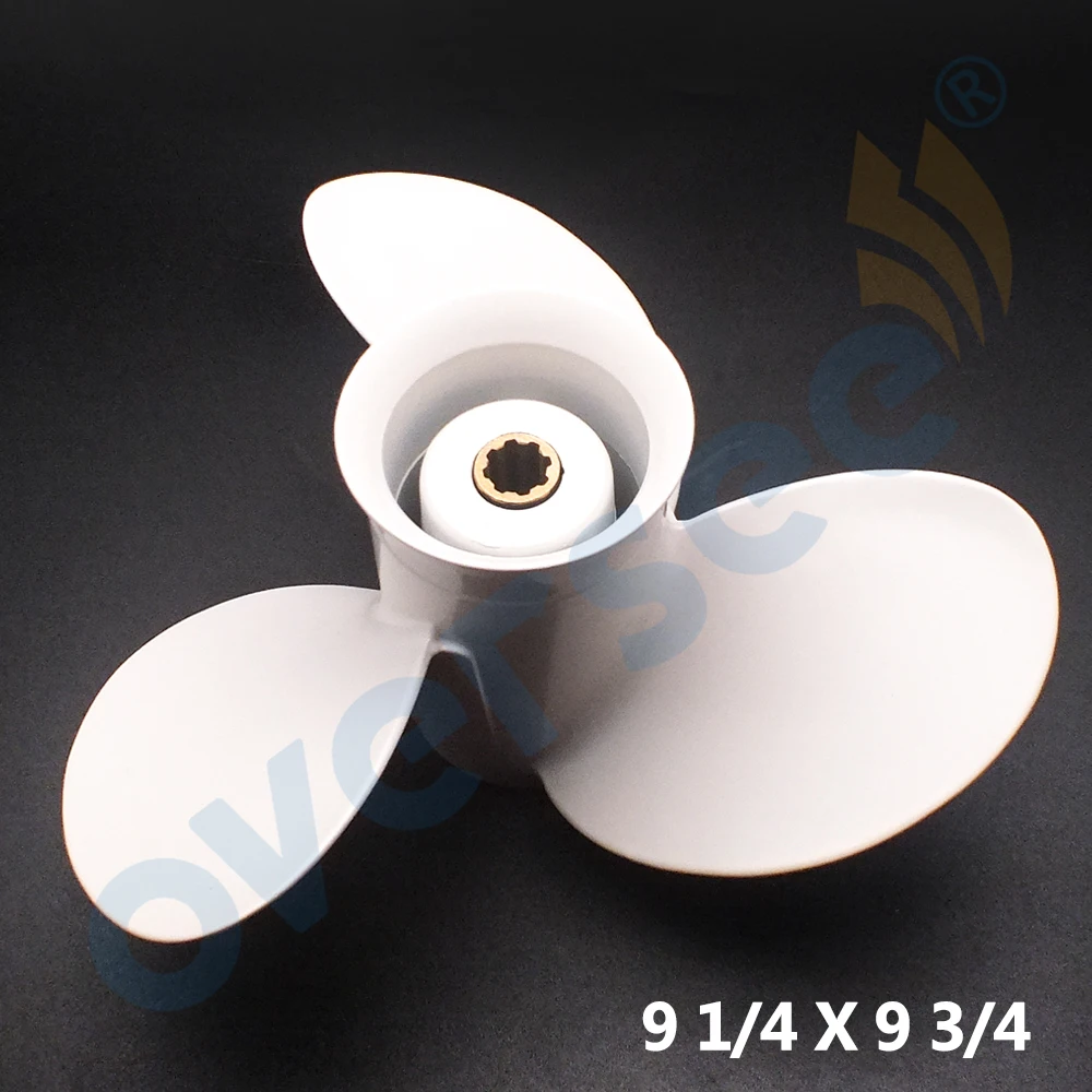 Пропеллер 683-45952-00-EL 9 1/4x9-3/4-J для подвесного мотора YAMAHA Parsun Powertec 9. 9hp 15HP 9-1/4x9-3/4-J |