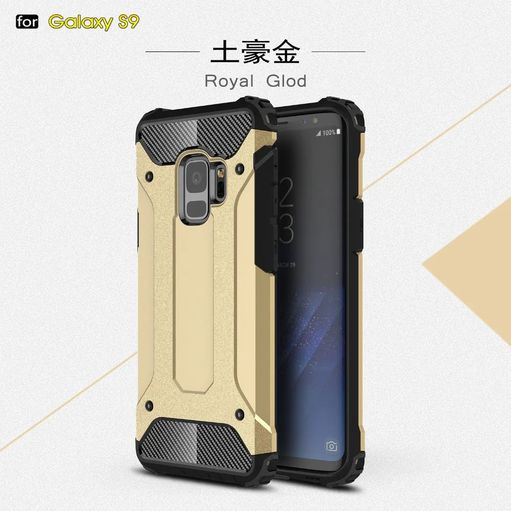 50 шт./лот гибридный прочный щит TPU + PC чехол для Samsung S9 плюс A5 A7 A8 2018 плюс|case for samsung|case