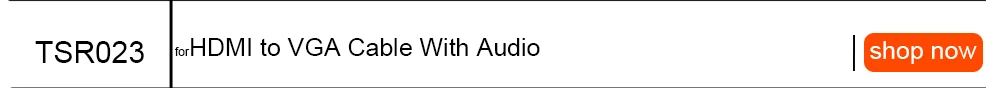 TISHRIC HDMI к VGA Аудио кабель мужчин и женщин Hdmi VGA адаптер цифро-аналоговый видео конвертер для ПК ноутбук проектор