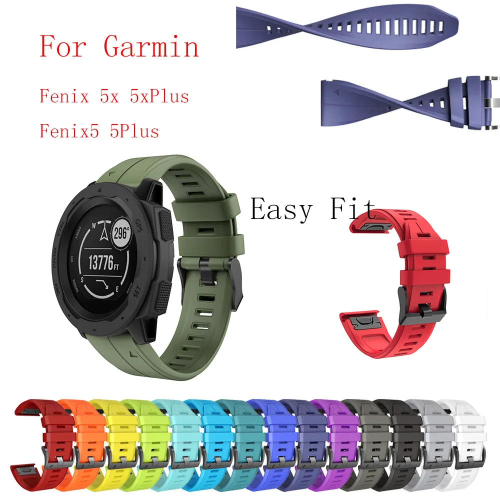 Ремешок Fivstr для наручных смарт часов Garmin Fenix 5X 5 Plus 3 3HR D2 S60 MK1|Смарт-аксессуары| |