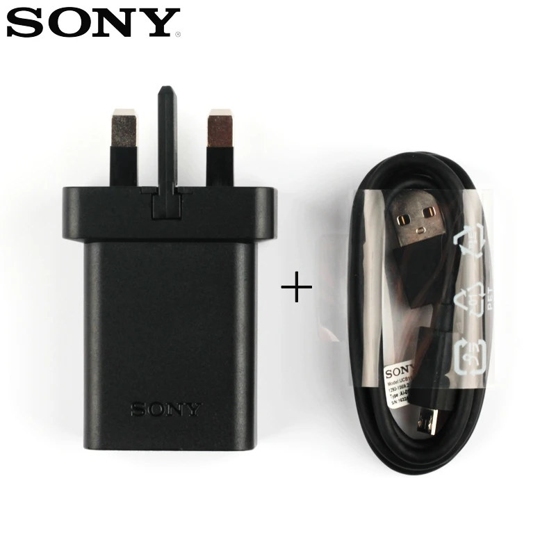 UK-Adapter-Cable Адаптер SONY для быстрой зарядки UCH10 для Xperia XA Ultra E5 Xperia Z Ultra XL39H Z1 L39 - Тип штекера: UK-Adapter-Cable
