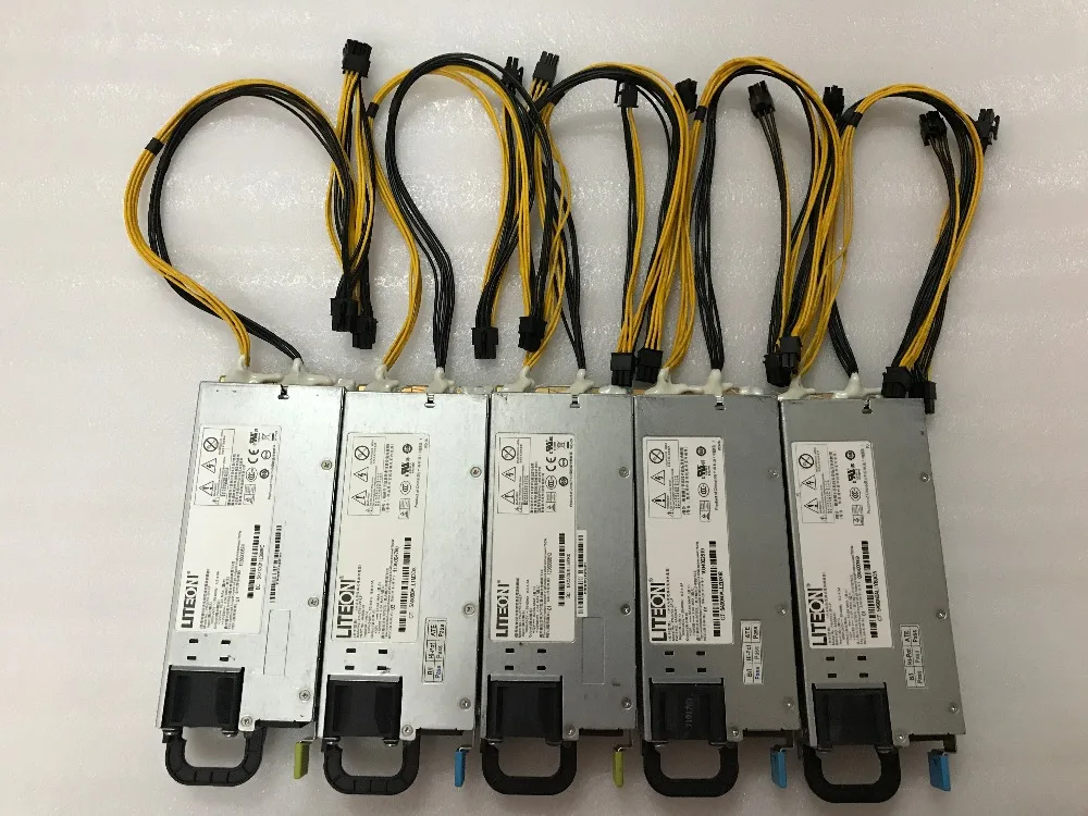KUANGCHENG используется для мощность низким уровнем шума 750W 12V 62A выход. Включает 4 шт. 6P