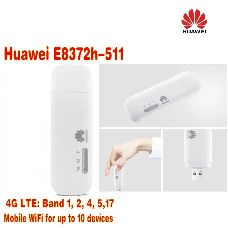 (+ 2 антенны + адаптер с вращением на 360 градусов) Huawei E8372h 511 LTE USB Wingle|lte usb|usb ltehuawei lte usb