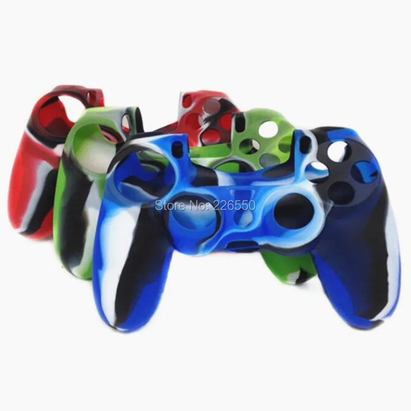 

100pcs mini colour Soft Silicone Case Cover Protection Thumb Stick Cap for PS4 game Controller for sony Playstation 4 Case