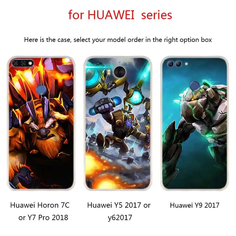 Чехлы для телефона Shadow Fiend Dota 2 Huawei Mate 30 20 10 Lite Pro мягкий силиконовый чехол Y9 2019 2018 Nova