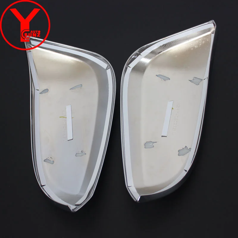 Хромированная крышка бокового зеркала для toyota highlander 2014 2015 2016 аксессуары