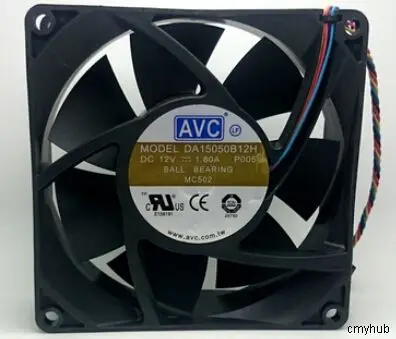 Оригинальный вентилятор охлаждения для сервера Dell Precision 490 690 NC466 AVC DA15050B12H P005 DC 12 В 1