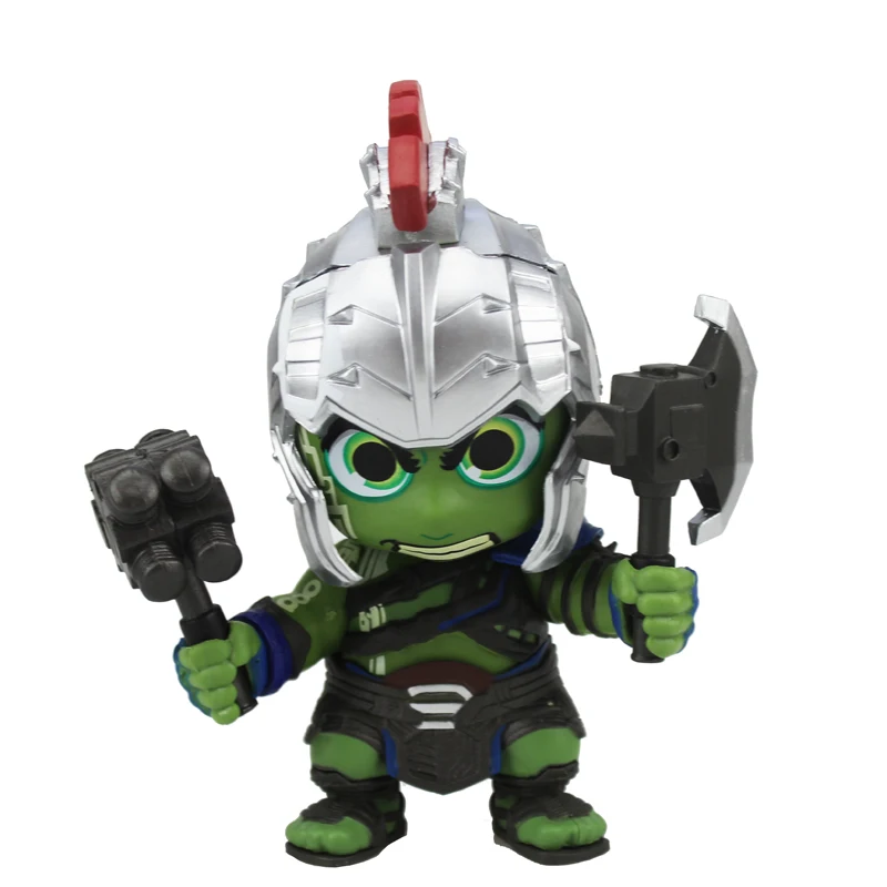 Бесплатная доставка 5 шт. милый 4 &quotТор 3 Ragnarok Гладиатор Халк Локи Cosbaby в коробке 10