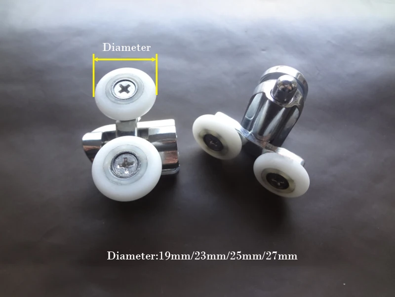 1 комплект верхний шкив и нижний для душа из сплава колеса дуговая раздвижная