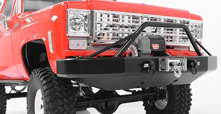 Жесткий защитный передний бампер для крепления лебедки для RC8WD Rock Cralwer Truck 4x4 Chevy Blazer/TF2 1/10