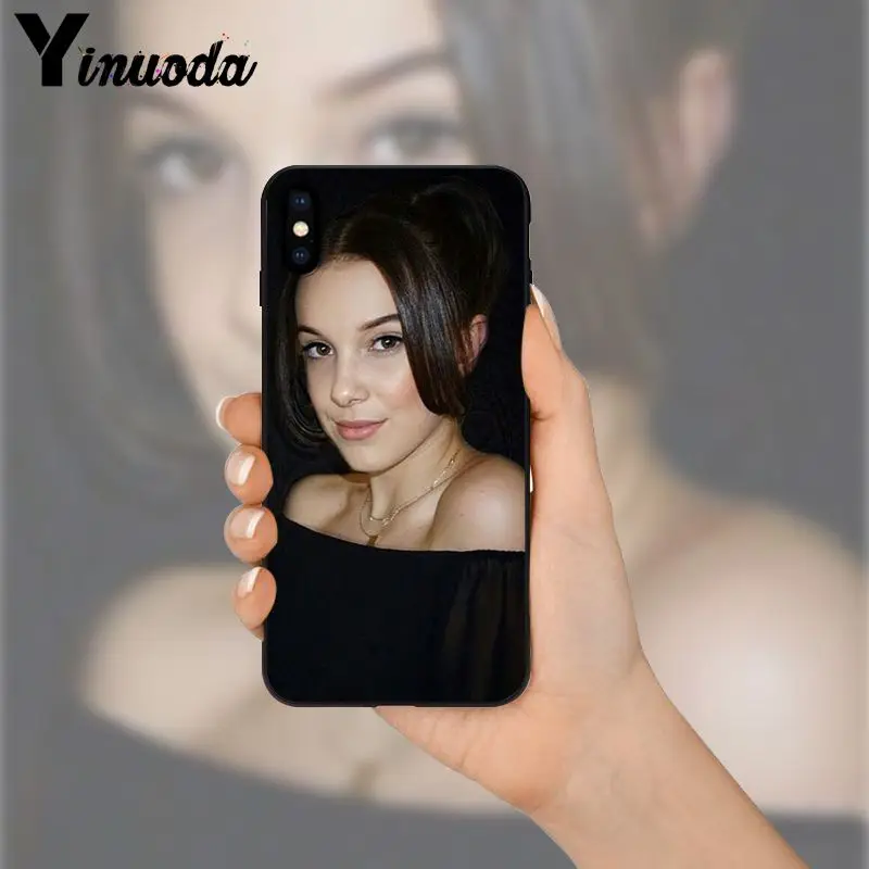 11pro MAX Millie Bobby Brown Popular Unique Design Phone Cover for Apple iPhone 8 7 6 6S Plus X XS 5 5S SE XR Cellphones | Мобильные