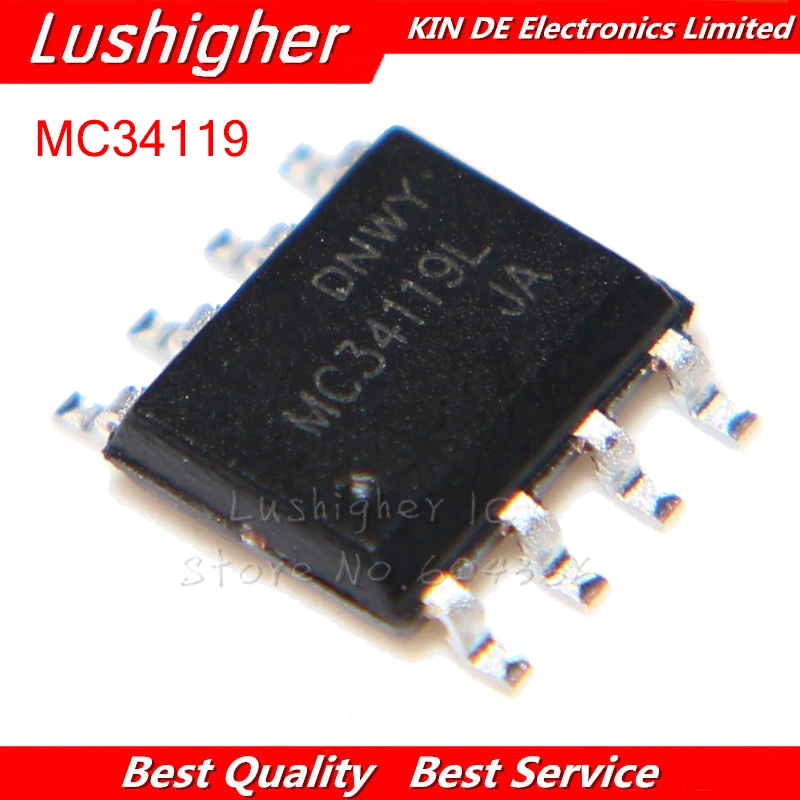 

10PCS MC34119 SOP8 MC34119 SOP SMD NEW ORIGINAL