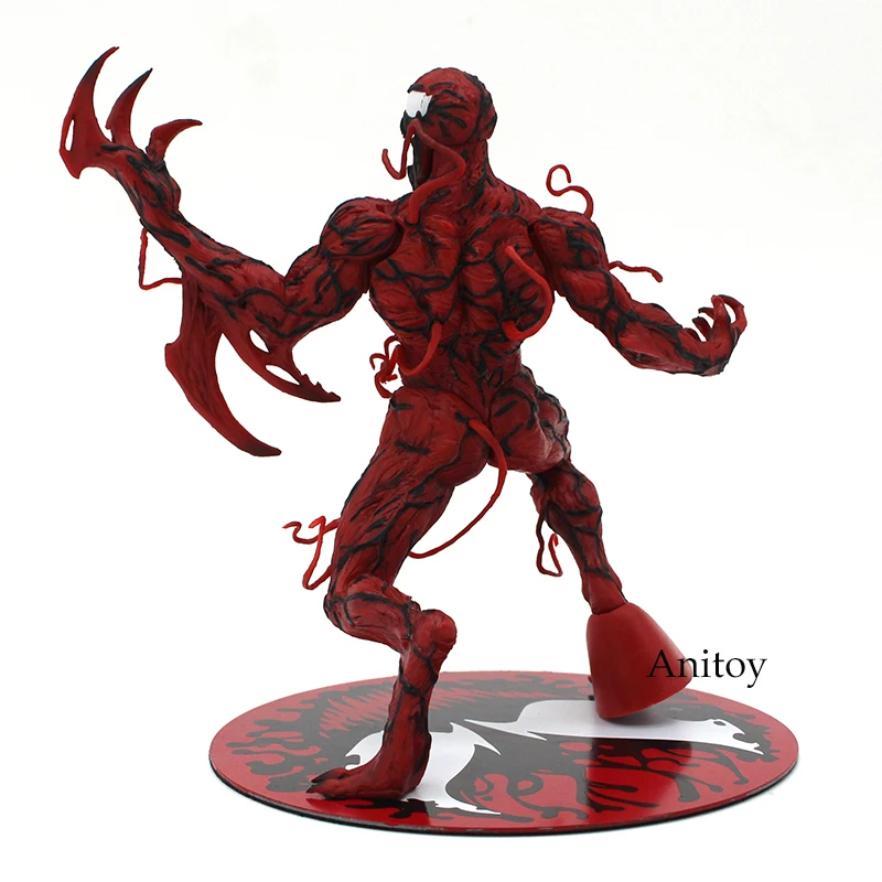 Удивительный Человек-паук Venom Carnage ARTFX+ Статуя 1/10 масштаб предварительно окрашенная фигурка Модель Набор 17 см