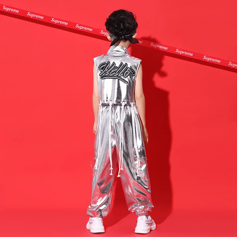 Детский костюм для дня джаза танцевальный мальчиков и девочек модельный в стиле