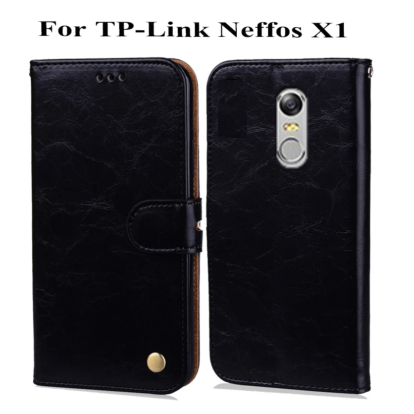 For TP-Link Neffos X1 Case Flip Cover PU Leather Wallet Phone Book With Strap | Мобильные телефоны и аксессуары