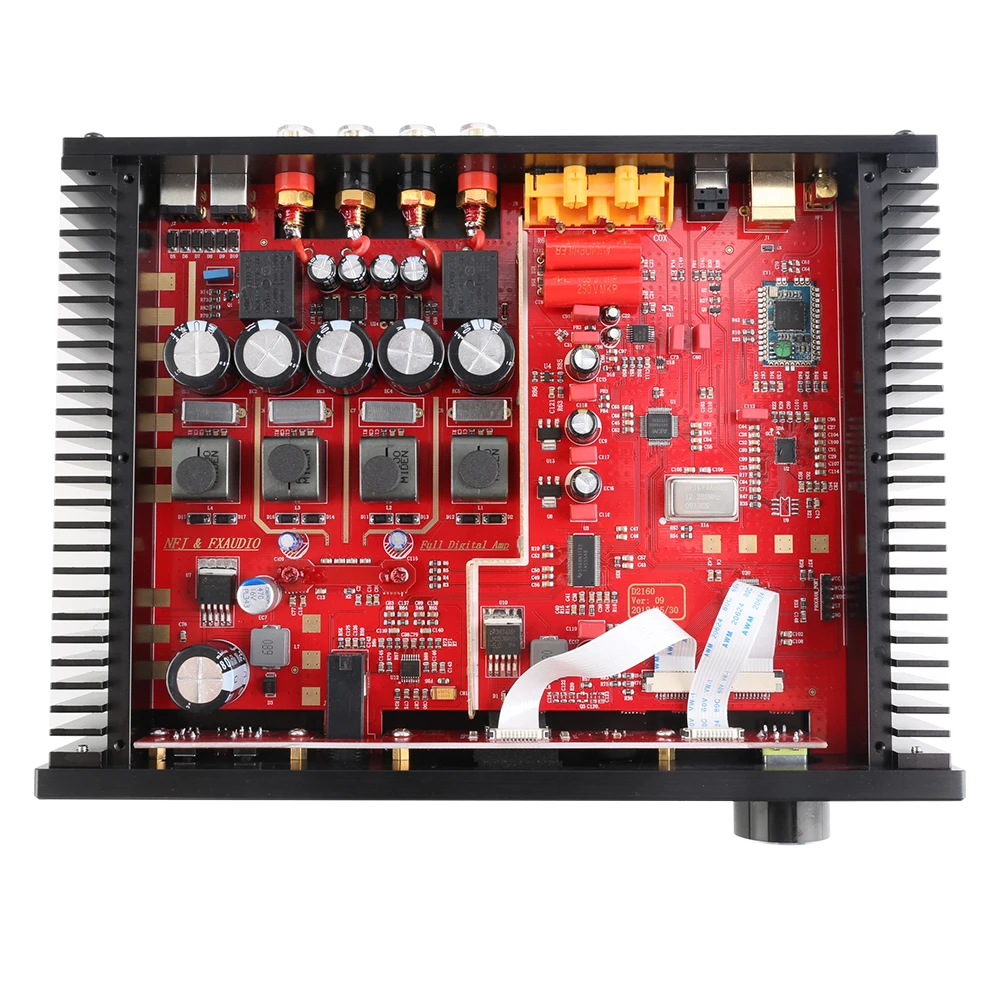 NFJ &amp FXAUDIO D2160 USB HIFI Bluetooth 4 2 150 Вт * полный цифровой усилитель мощности выход для