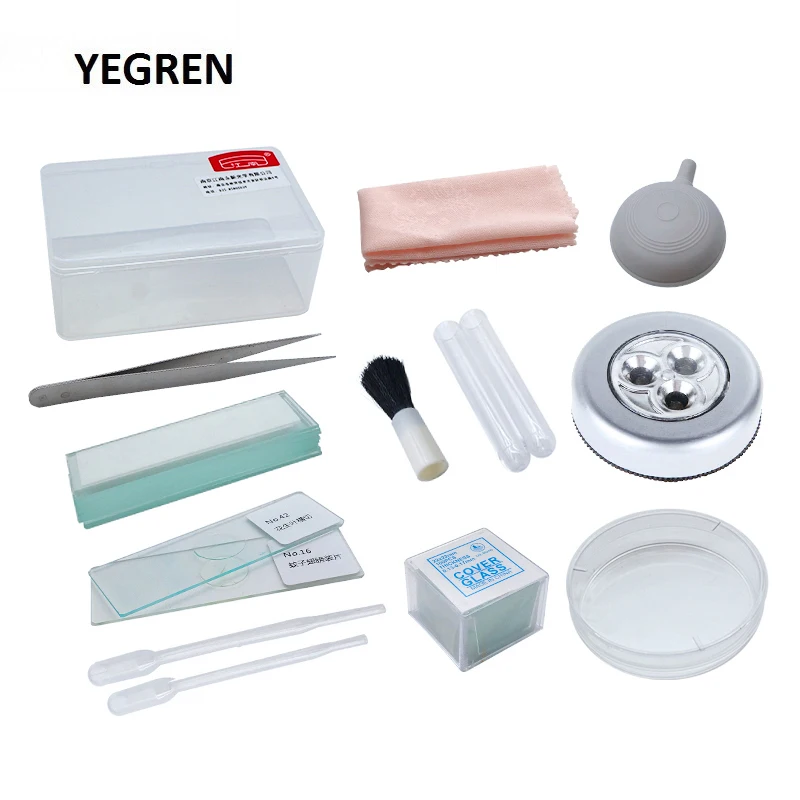 Набор аксессуаров для биологического микроскопа инструменты изготовления