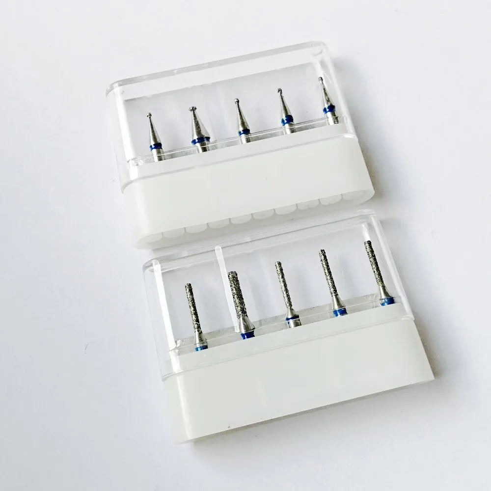 

RZ3S Dental diamond burs RA shank dental low speed burs dental instrument 20 PCS/lot, Ball, Strawberry, Cylindrical ect type
