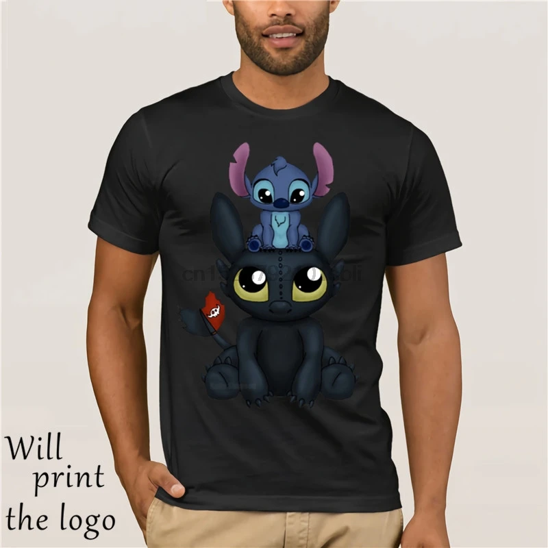 Футболка Lilo Stitch с надписью Can I Sit Here футболка короткими рукавами и принтом Мужская