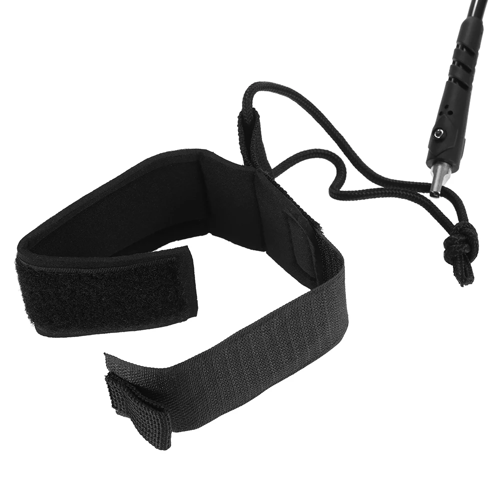 Поводок для Каяка эластичный спиральный поводок с карабином 4 фута безопасности