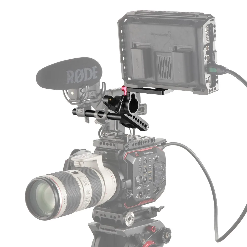 Держатель SmallRig для цифровой зеркальной камеры EVF с резьбой 15 мм и винтом 1/4 может