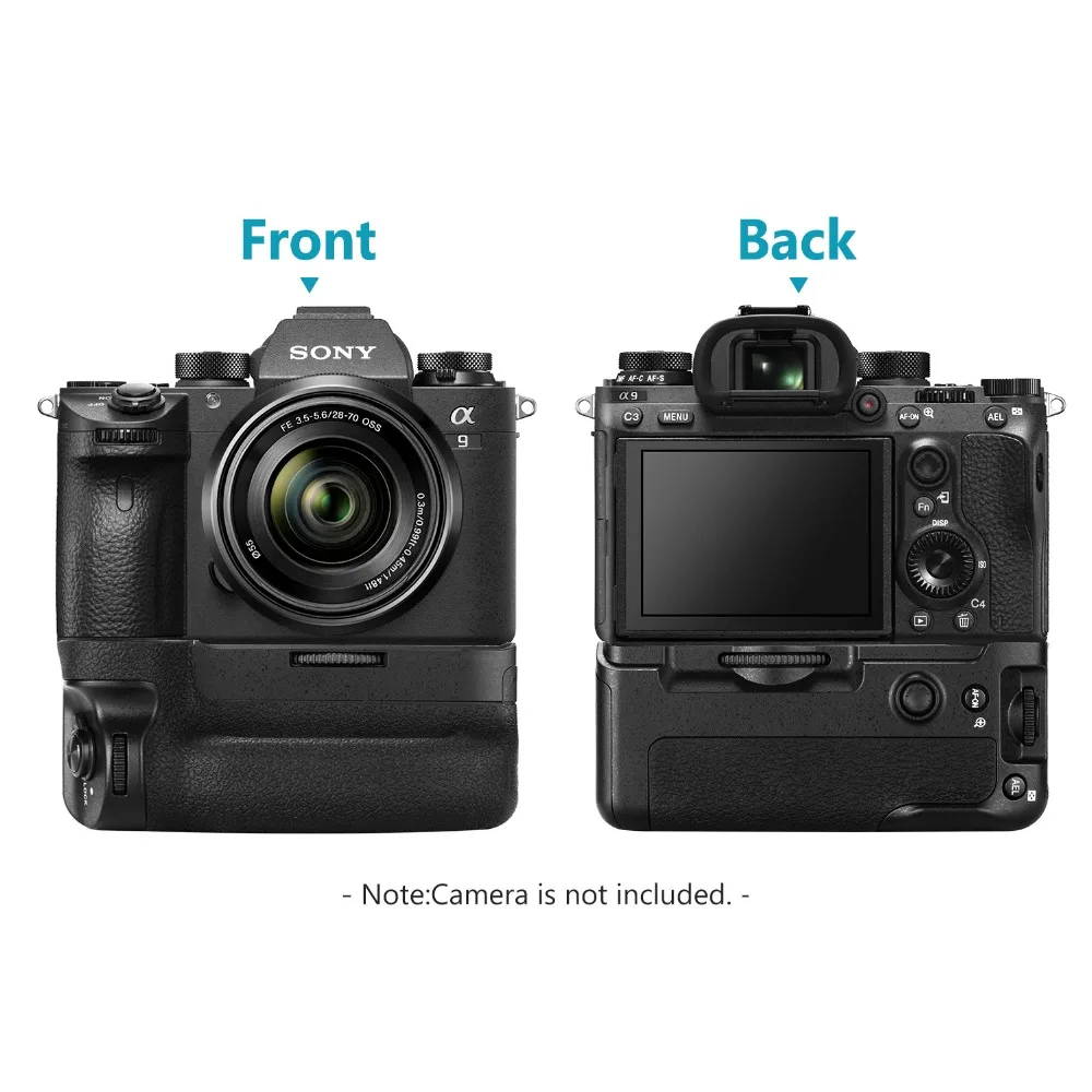 Neewer вертикальный Батарея ручка для sony A9 A7III A7RIII камеры, замена для sony VG-C3EM нам очень-очень жаль, но NP-FZ100 Батарея