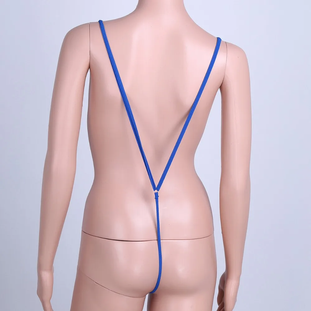 Sexy Swimsuit Monokini With Adjustable Strap One Piece Women Bikini Bottoms Swimwear Bodysuit Cheeky Lingerie Beach V Thong