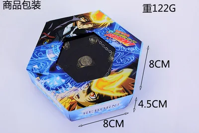 7 шт./компл. модное Ювелирное кольцо Katekyo Hitman Reborn Sawada Tsunayoshi ПВХ экшн-фигурка