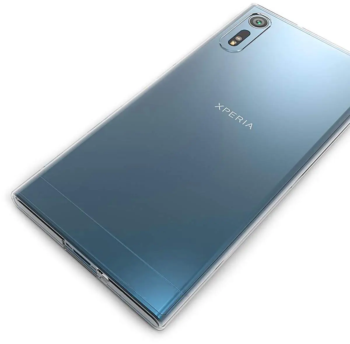 Чехол для sony Xperia XZ XZS TPU Силиконовый прочный прозрачный облегающий Бампер Мягкий чехол для sony Xperia XZ Премиум прозрачная задняя крышка
