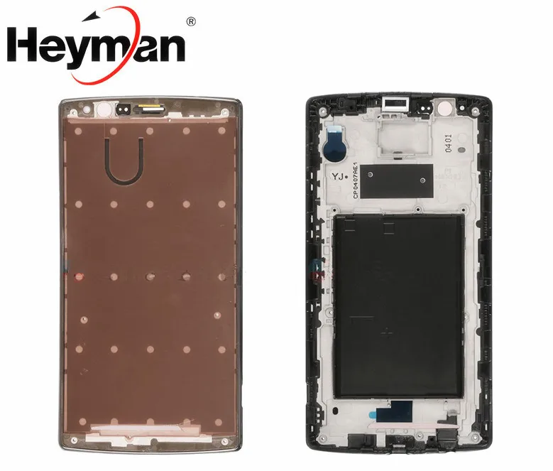 Heyman средняя передняя рамка для LG G4 H815/VS986 рамка Корпус ЖК-экран держатель рамка запасные части+ клей