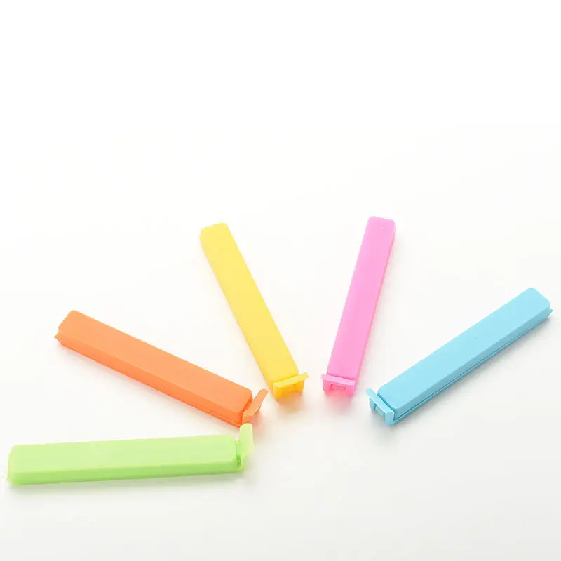 5 шт./лот зажим для пакетов герметик еды свежие пластиковые зажимы хранения в