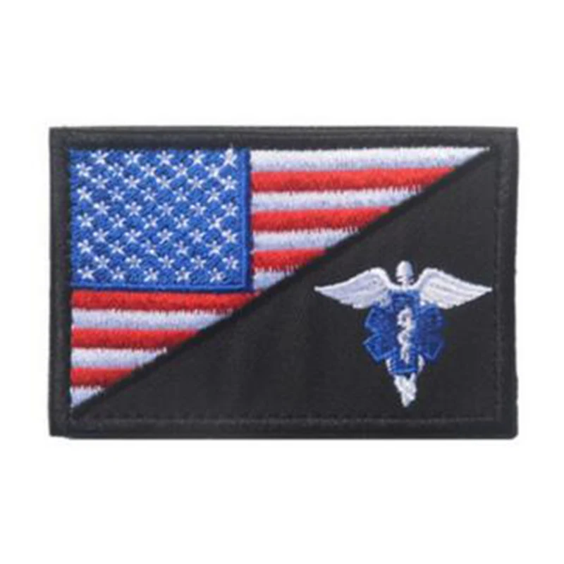 Пластырь для Морского корпуса США USMC Morale прямоугольная 8*5 см американская