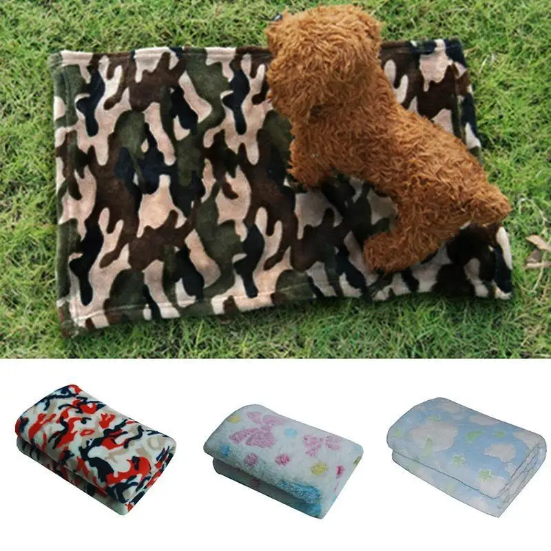 Pet Одеяло Теплый спальный Чехлы для подушек коралловый флис собака дом Интимные