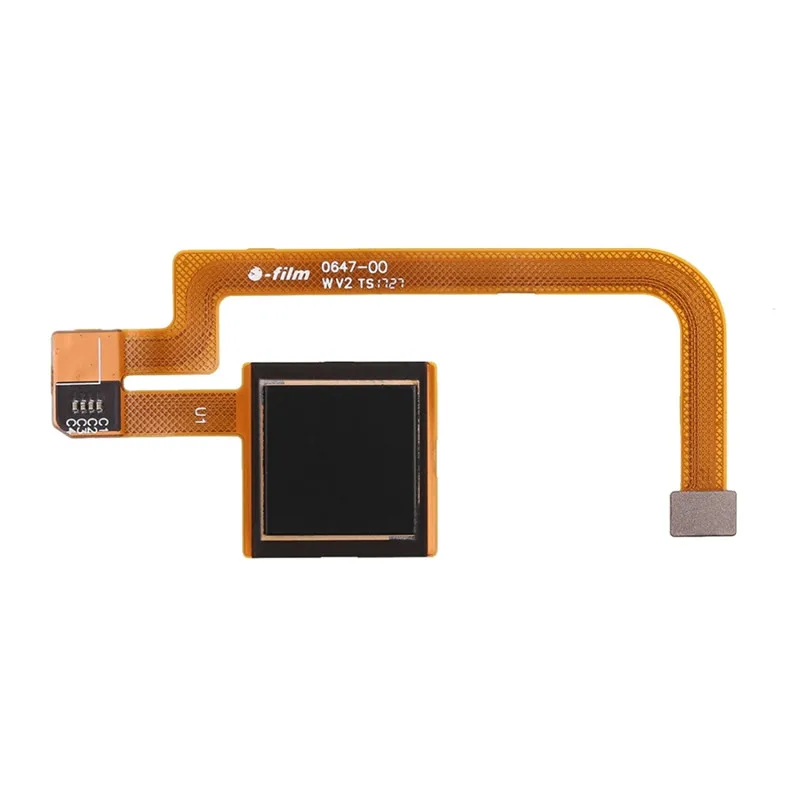 Сенсор отпечатков пальцев гибкий кабель Замена для Xiaomi mi x mi 5s Plus смартфон для Xiao mi Max 2 запасные части - Цвет: Black for Max 2