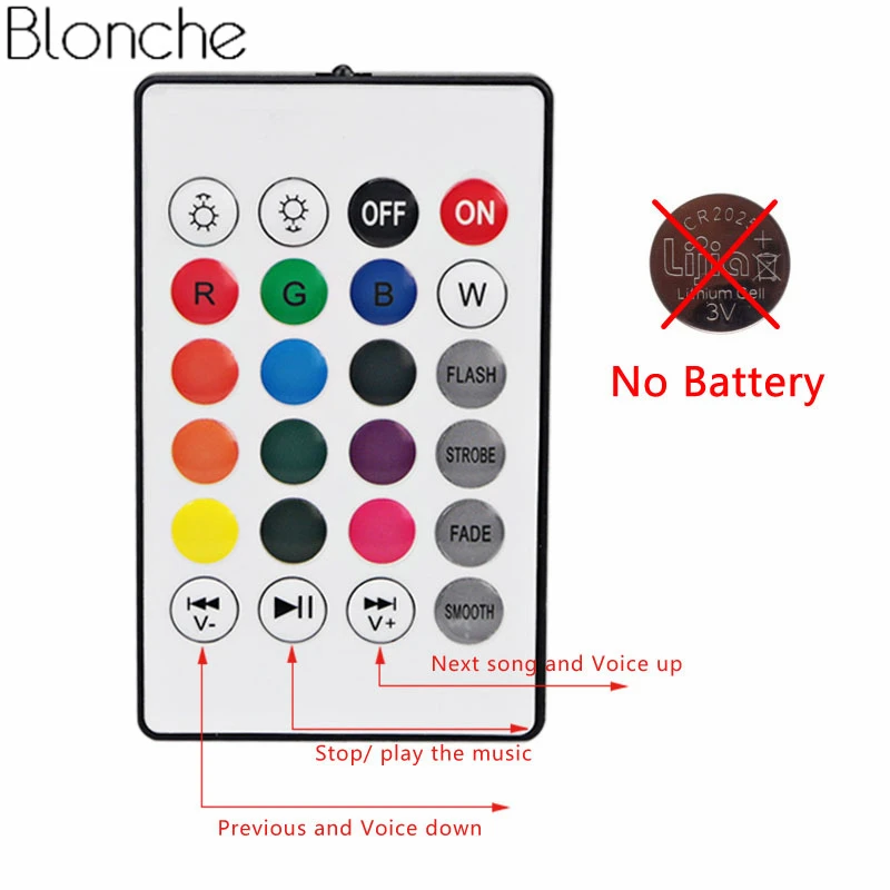 Умная Беспроводная Bluetooth Колонка E27 RGB RGBW лампочка с регулируемой яркостью для