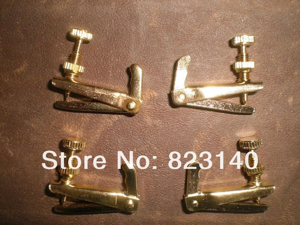 100 шт. тонкие тюнеры для скрипки золотого цвета 01 # размер 3/4 4/4 высокого