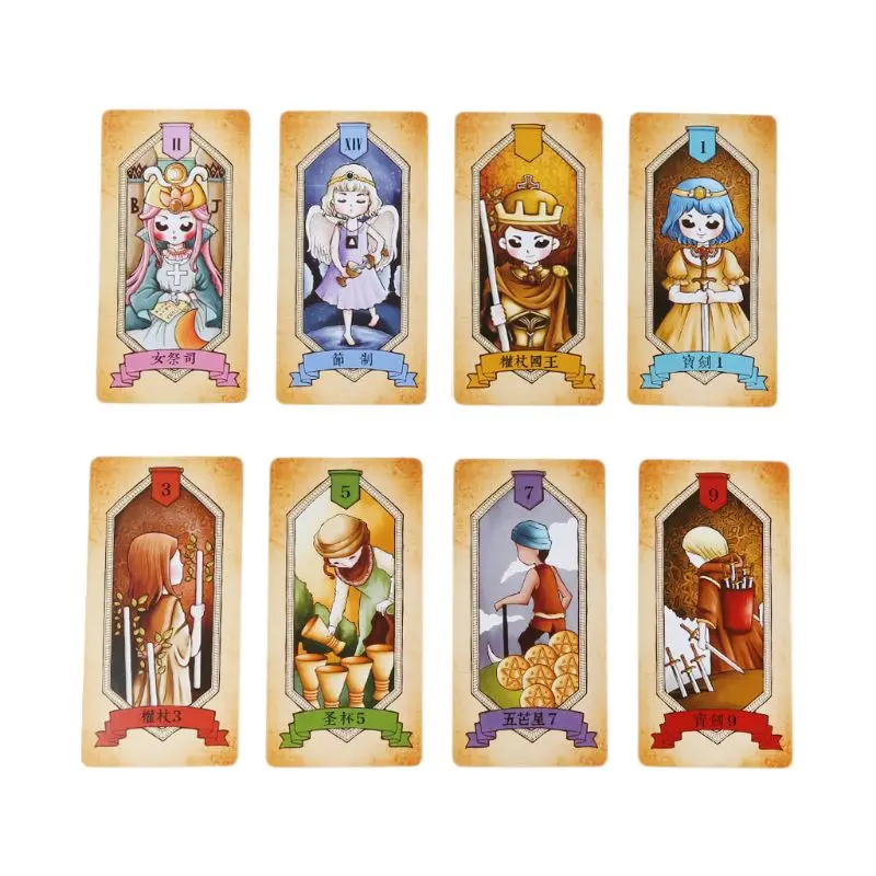 Райдер карты Таро с красочной коробкой загадочное гадание Астрология настольная