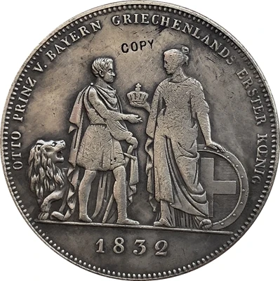 

1832 German states coins copy