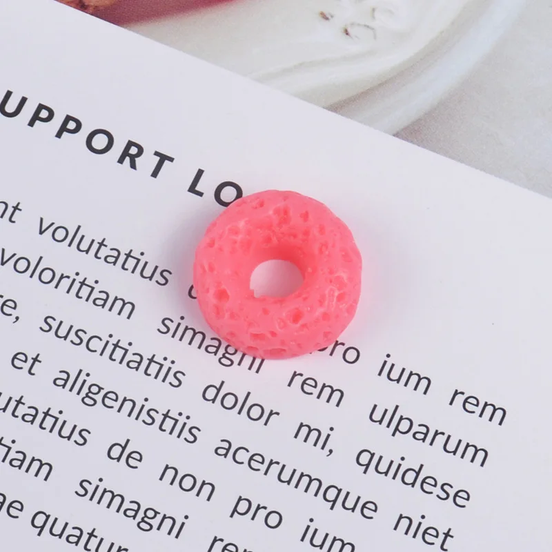 10 шт./партия, конфетный пончик, Diy Lizun Slime, аксессуары для слайма, наполнитель, миниатюрный полимерный Пластилин для детей, подарок