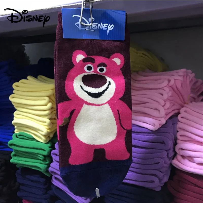 Disney Короткие полусапожки женские носки ярких цветов с рисунком комплект Микки