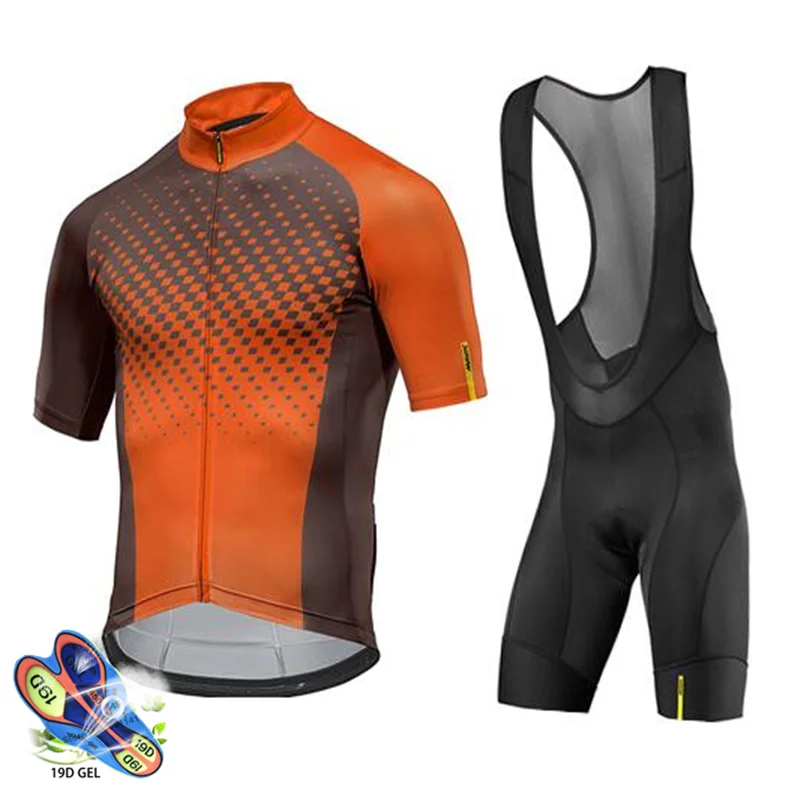 Short sleeve Set 9 Mavic одежда для велоспорта Pro Team одежда для шоссейного велосипеда одежда для гонок быстросохнущая Мужская футболка для велоспорта комплект Ropa Ciclismo Maillot - Цвет: Short sleeve Set 9