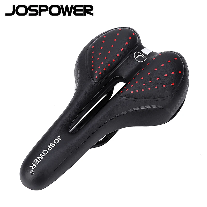 Велосипедная силиконовая подушка JOSPOWER искусственная кожа покрытие силикагелем