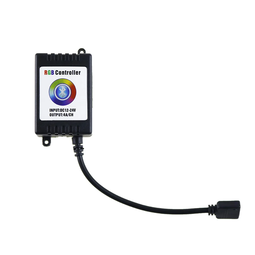 Контроллер RGB для светодиодных лент 3528 5050 2835 12 В Bluetooth 4 0 совместим с IOS 6 и Android