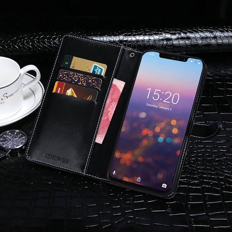 umidigi z2 case cover luxury leather flip case for umidigi z2 pro protective phone case crocodile grain 6 2 free global shipping