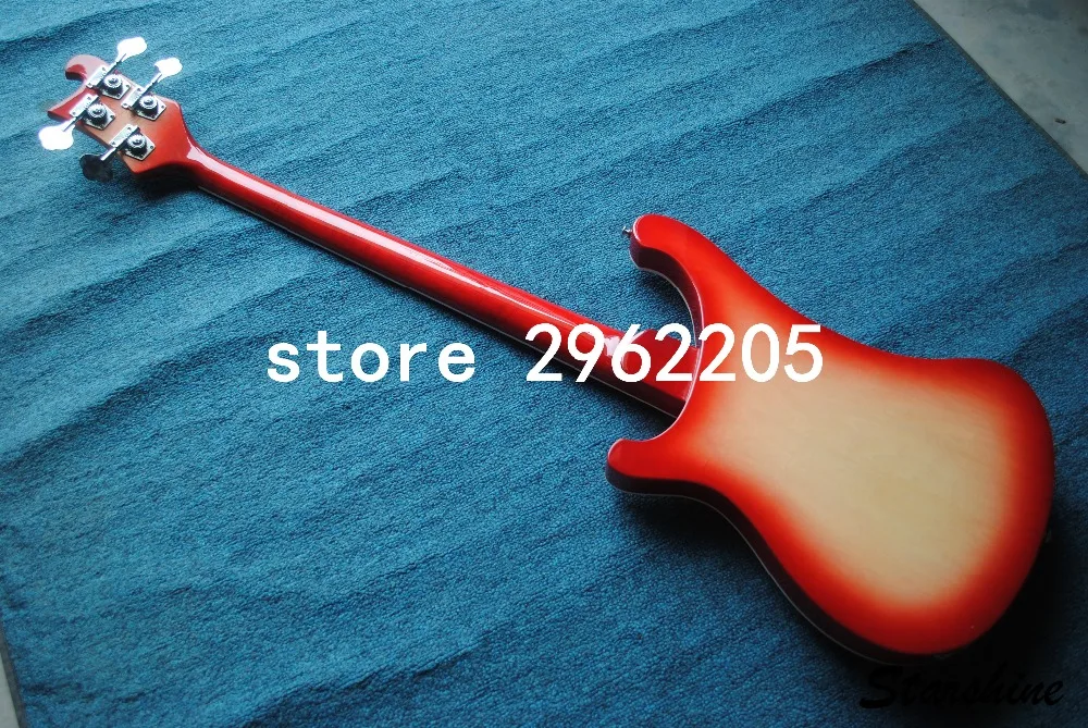Best Bass Top quality Rick 4003 model Ricken 4 strings Electric guitar in Cherry burst color All Color are available | Спорт и