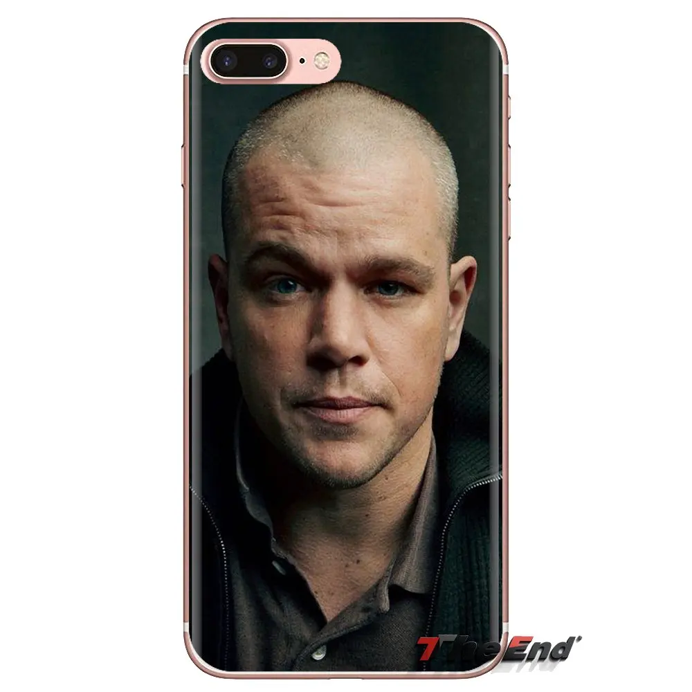 Transparent TPU Housing Matt Damon USA voice actor For Huawei Nova 2 3 2i 3i Y6 Y7 Y9 Prime Pro GR3 GR5 2017 2018 2019 Y5II Y6II |