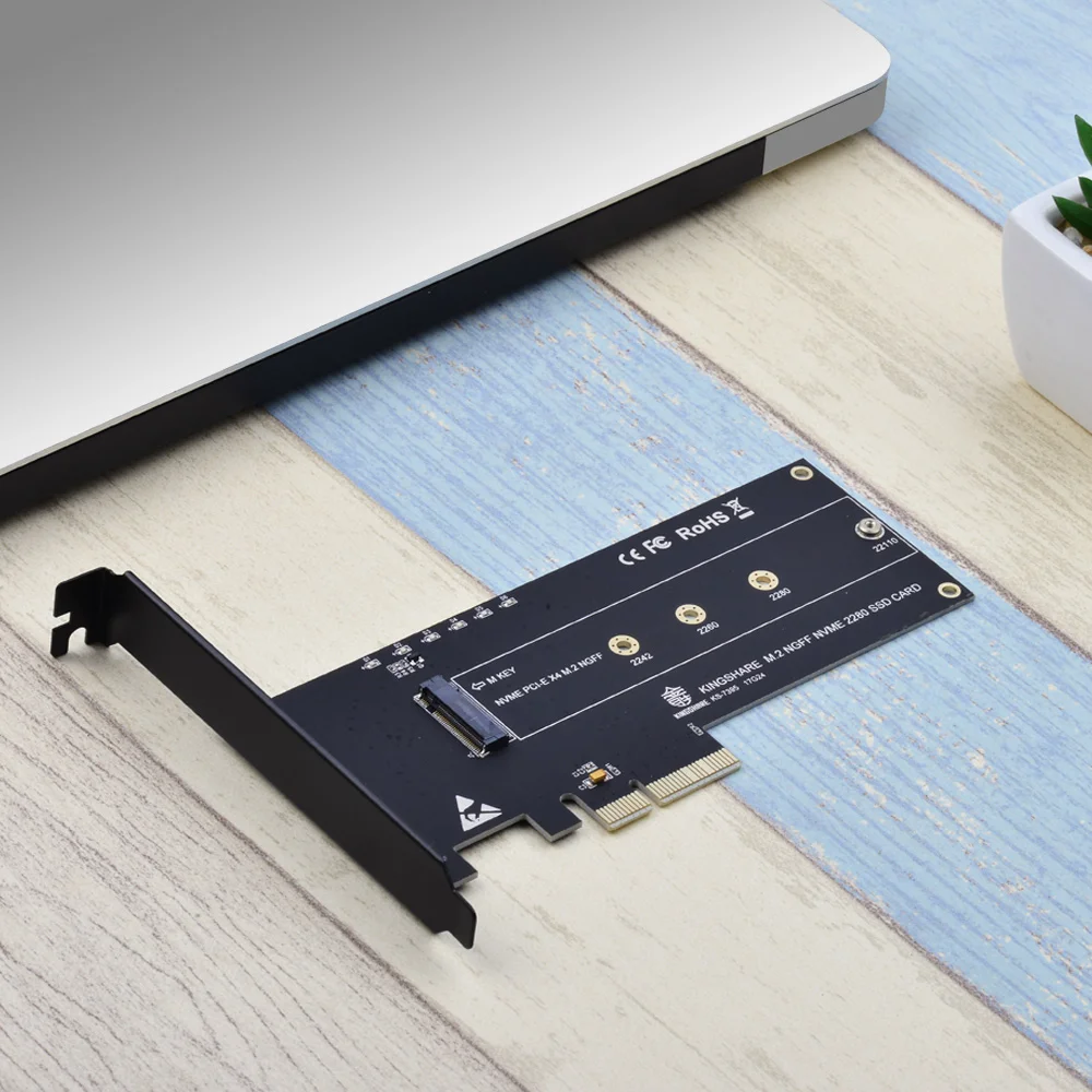 KINGSHARE ssd m2 NVMe SSD PCIe 3 0x4 адаптер карт расширения pcie M2 riser card KS NVX403|Платы расширения| |