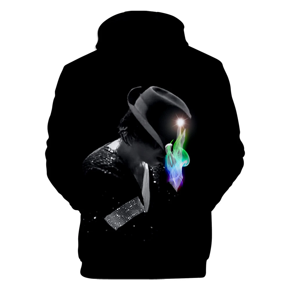 Michael Jackson Hooded Sweatshirt Male pullover Keep warm Hoody Singer Michael Jackson Hip Hop Harajuku Men Streetwear