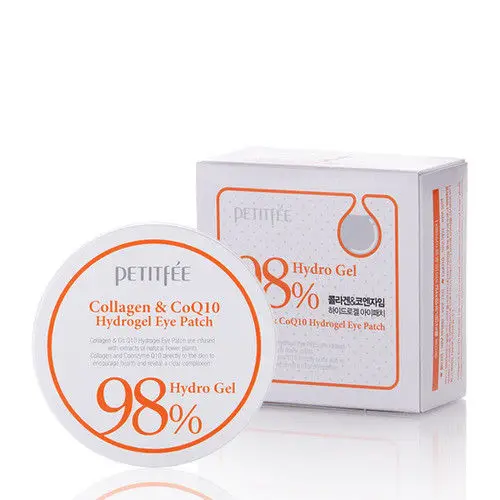 Патчи для глаз PETITFEE 3 шт. (черный жемчужный Золотой + золотой гидрогель коллаген Co