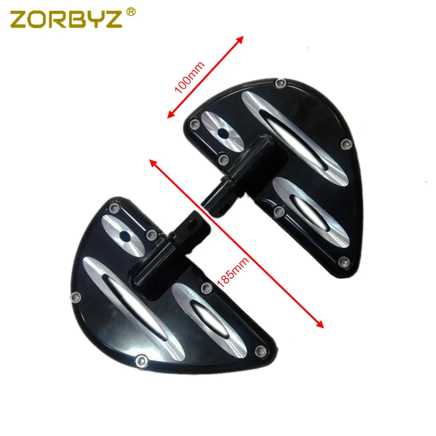 ZORBYZ CNC черные кромкорезные задние пассажирские растягивающиеся напольные панели